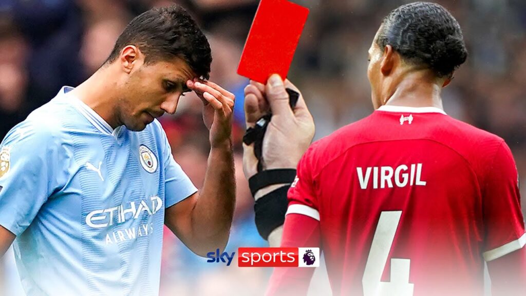 Every straight red card of the Premier League season so far 🟥