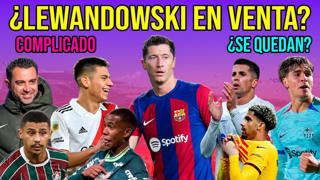 🚨 ¿LEWANDOWSKI VENTA? | MARC GUIU RENOVACIÓN | CLAUDIO ECHEVERRI Y ESTEVÃO WILLIAN | NOTICIAS BARÇA