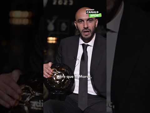 Walid Regragui et journaliste franco-algérien Nabil Djellit - وليد الركراكي والصحفي الفرنسي الجزائري