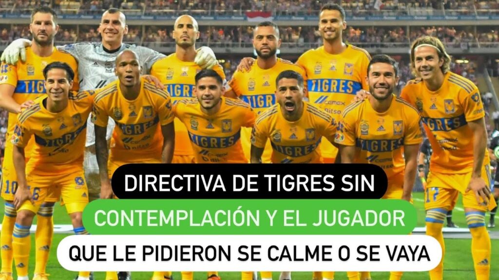 Directiva de Tigres sin contemplación y el jugador que le pidieron se calme o se vaya