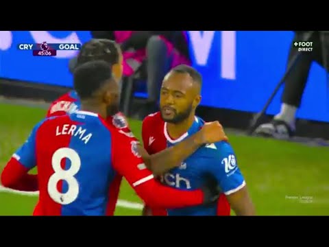 GOAL⚽️🔥🇬🇭Jordan Ayew Scores A Beautiful Header For Crystal Palace Vs Brighton & Hove Albion, EPL
