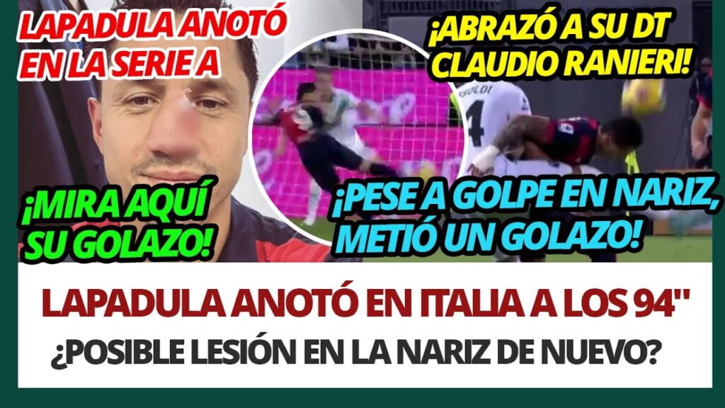 ¡En la SERIE A! GOLAZO de LAPADULA🇵🇪 con CAGLIARI. LOGRÓ vencer a Sassuolo