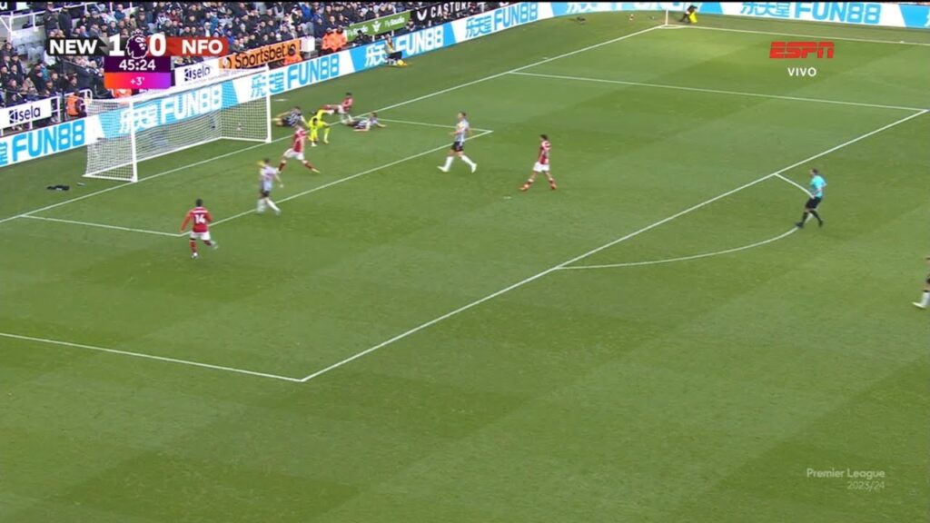 Chris Wood Goal | Newcastle vs Nottingham Forest 1-1 Extended Highlights | Premier League 2023/24