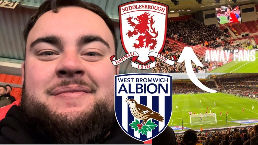ROGERS GIVES BORO AN EARLY CHRISTMAS PRESENT!! | MIDDLESBROUGH F.C. 1-0 WEST BROMWICH ALBION *VLOG*