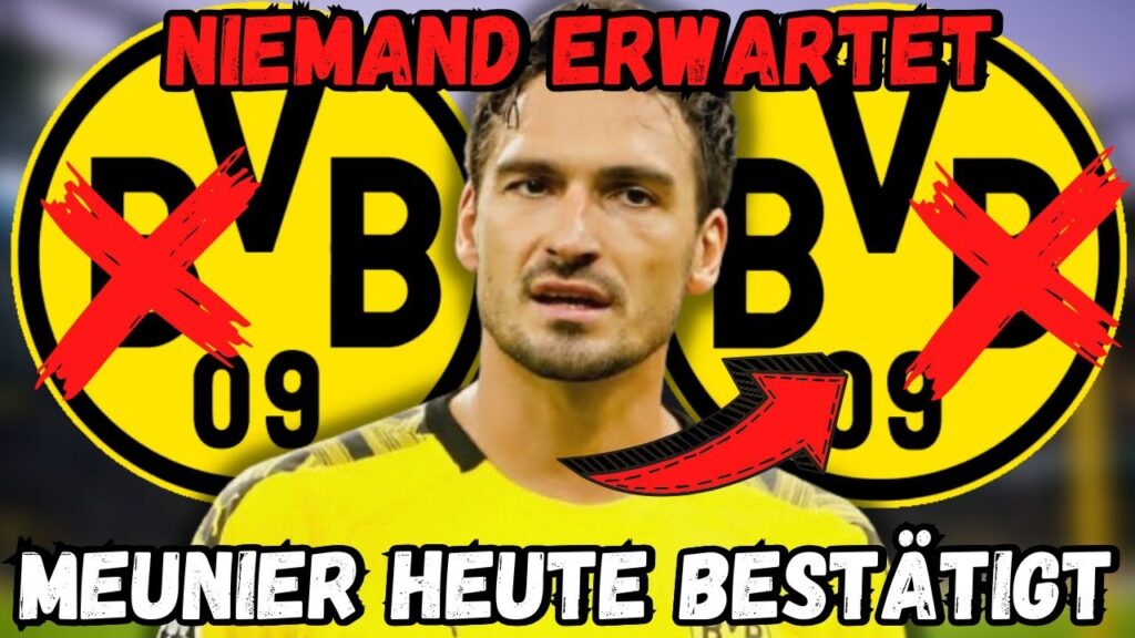 BvB: Eilmeldung! Das ist offiziell! Thomas Meunier hat alle überrascht! BvB-Neuigkeiten! #bvb