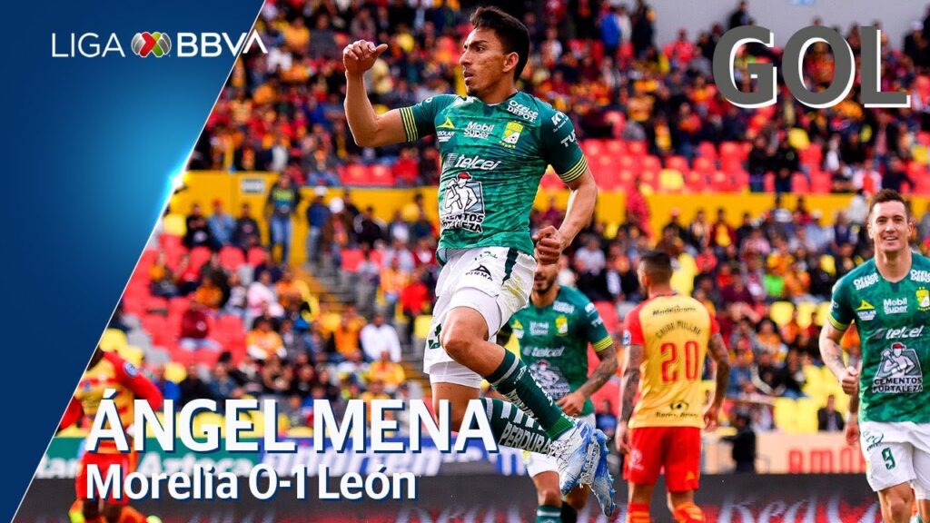 Gol de Á. Mena | Morelia 0 - 1 León | Liga BBVA MX - CL 2020  - Jornada 4
