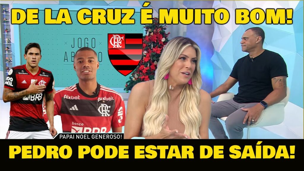 RENATA E DENÍLSON "ELOGIAM A CONTRATAÇÃO DE DE LA CRUZ" PEDRO NA MIRA DOS ÁRABES!