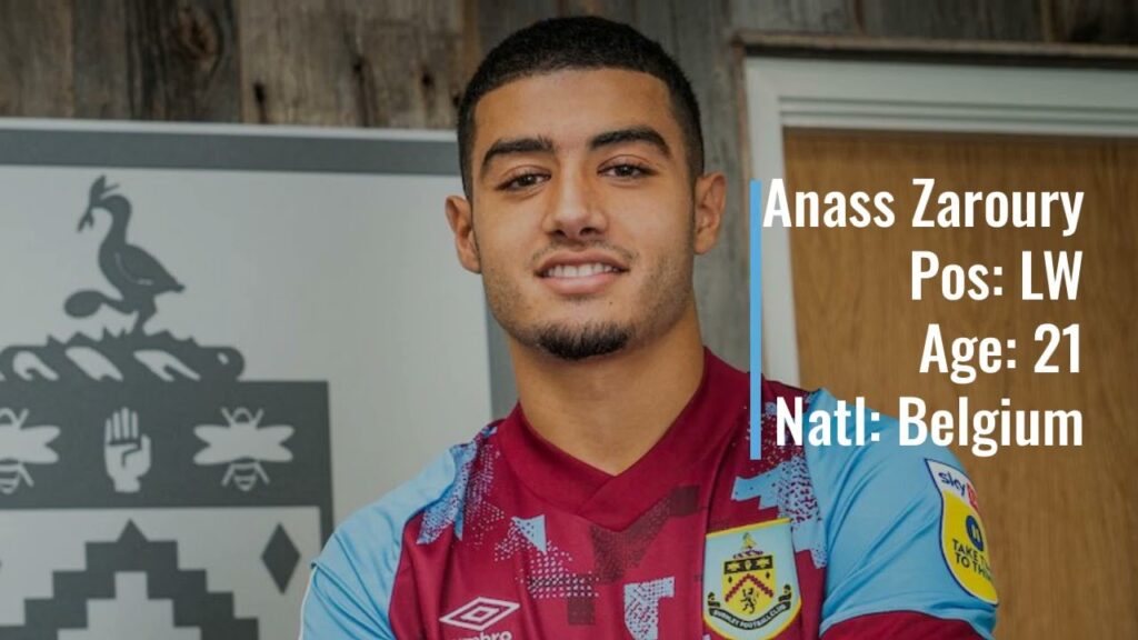 Anass Zaroury to Burnley for €4M!