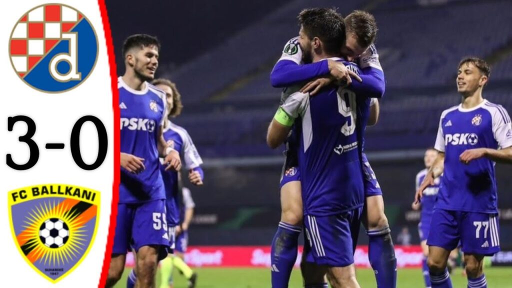 Dinamo Zagreb vs Ballkani 3-0 Bruno Petković Goal | All Goals and Extended Highlights.