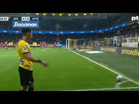 AEK Athens vs Aris Thessaloniki Fc (1-0) Domagoj Vida Goal, and Match Highlights
