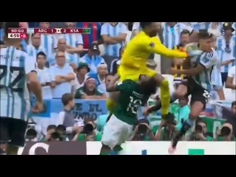 Al Shahrani head injury vs Argentina | Argentina vs Saudi Arabia | 1-2 |
