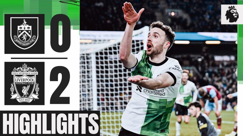 Darwin Nunez and Diogo Jota score in Boxing Day win! | Highlights | Burnley 0-2 Liverpool
