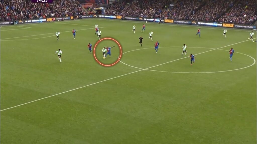 Controversial Jordan Ayew red card video - Jordan Ayew red card - Liverpool vs Crystal Palace -