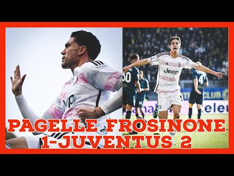 YILDIZ GOL MERAVIGLIOSO,VLAHOVIC STACCO IMPERIOSO | GRAZIE JUVE PER IL REGALO❤️FROSINONE 1-JUVE 2