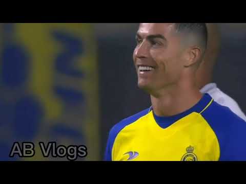 Alnassr Vs Al Taawoun All Extended Highlights ||| Ronaldo Assist To Ghareeb ||| Ronaldo First Assist