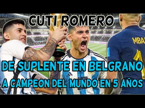 De suplente en Belgrano a campeón del mundo en 5 años