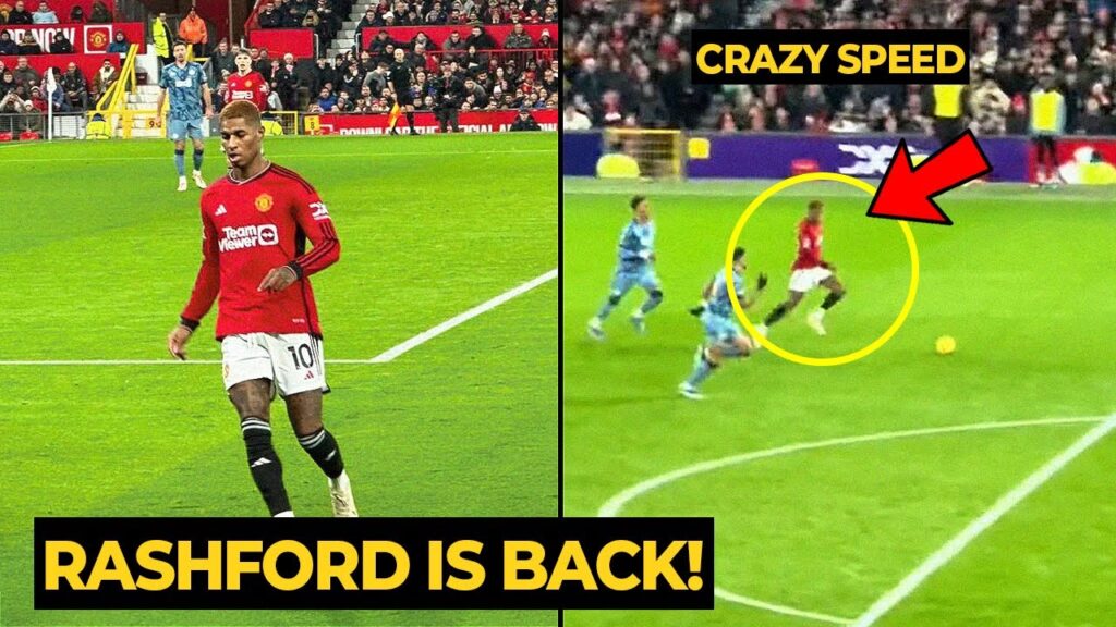 Rashford showcased crazy speed skills and made assist against Aston Villa | Manchester United News