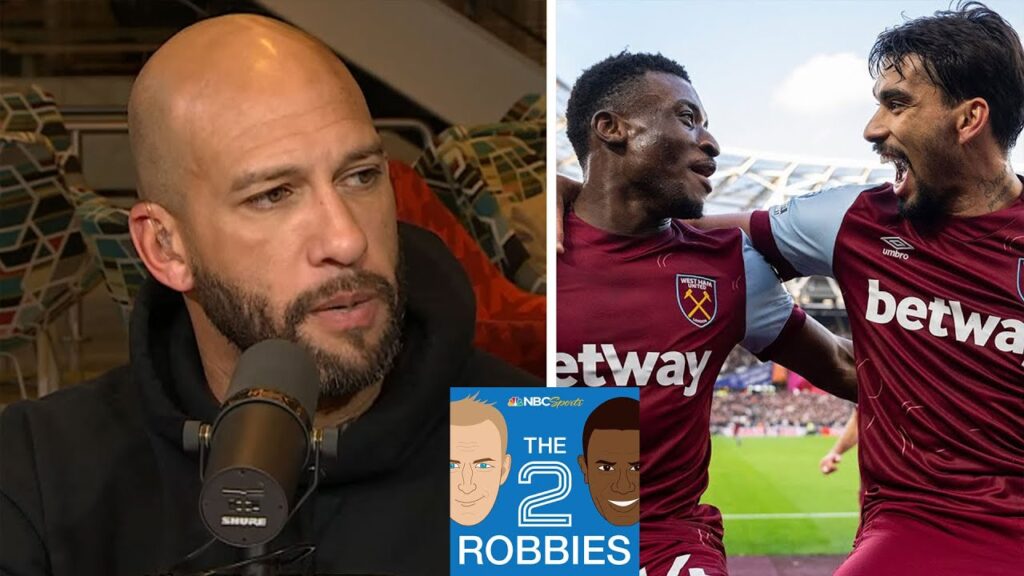 Mohammed Kudus 'has been lights out' for West Ham United | The 2 Robbies Podcast | NBC Sports