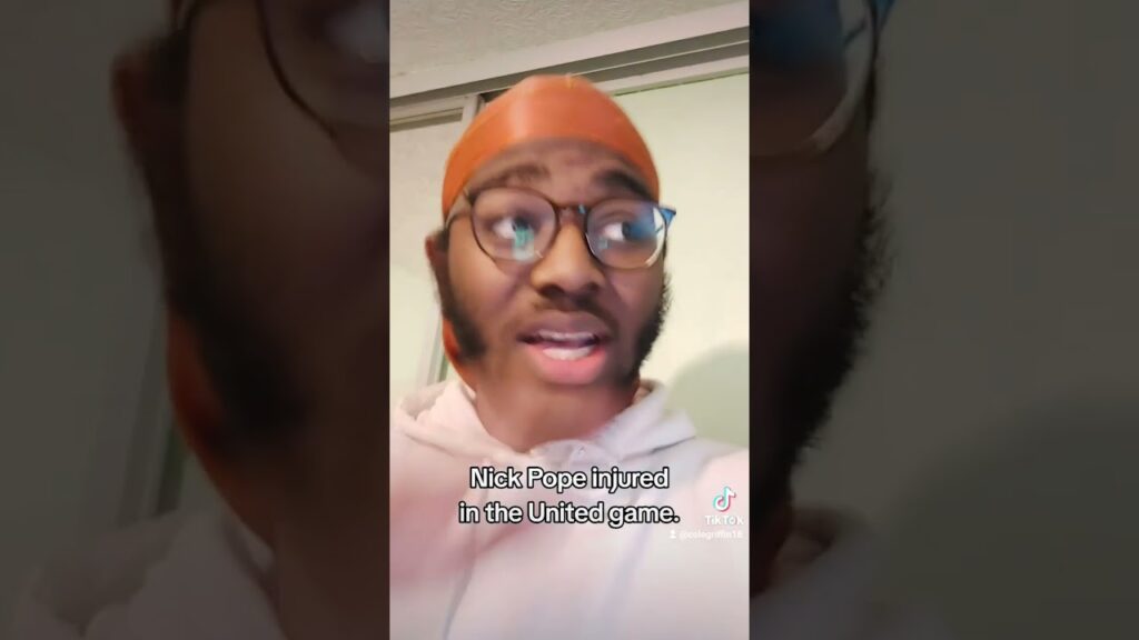 Hopefully Nick Pope's injury isn't too serious 🙏🏾 #football #newcastle #newcastleunited #nickpope