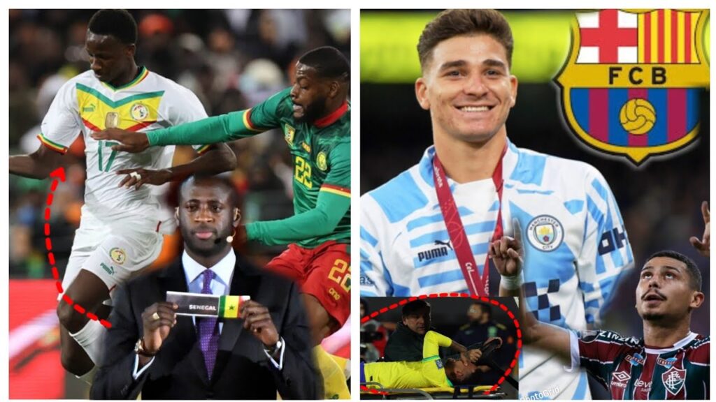 Pape Matar Sarr est le Nouveau Yaye Touré..Alvarez et Barcelone.. André et Arsenal..Davies .. Mbappé