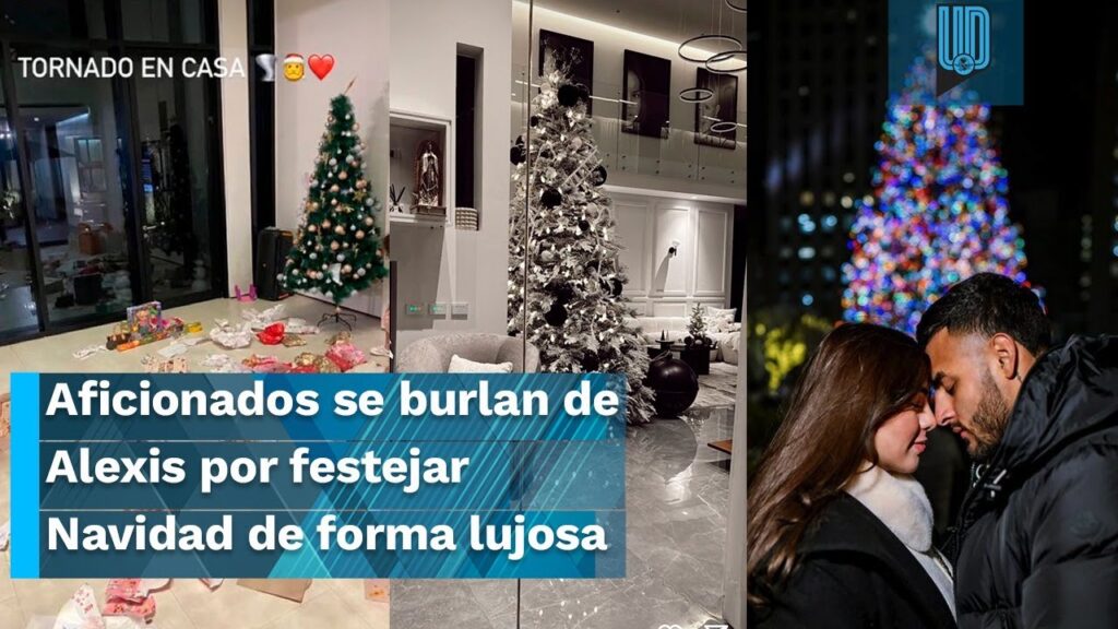 Se burlan de Alexis Vega por festejar con más lujos la Navidad que Cristiano Ronaldo