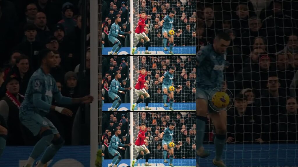 The Gillette #PrecisionPlay of the week? That’ll be Rasmus Højlund's FIRST Premier League goal