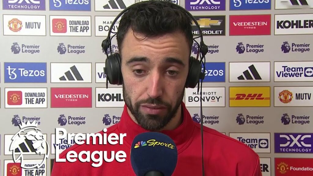 Bruno Fernandes reacts to Man United's comeback win v. Aston Villa | Premier League | NBC Sports