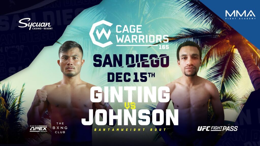 Eperaim Ginting vs. Shawn Johnson | FULL FIGHT | CW 165 San Diego