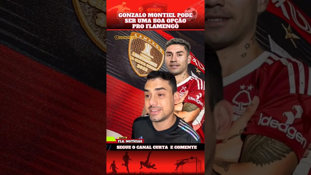 GONZALO MONTIEL PODE SER UMA BOA OPÇÃO PARA O FLAMENGO #flamengo #futebol #esporte #foryou