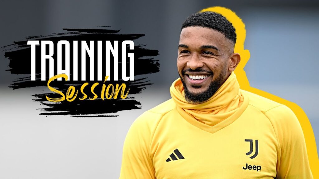 Bremer, Chiesa & the team training ahead of #JuveRoma