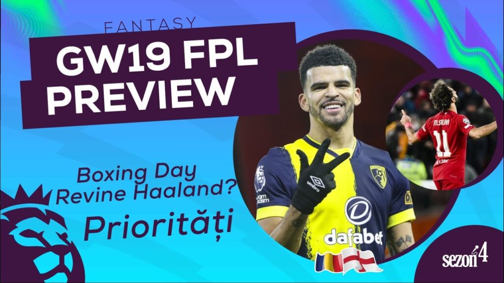 Fantasy Fotbal Englez S04E20 - Preview GW19 FPL