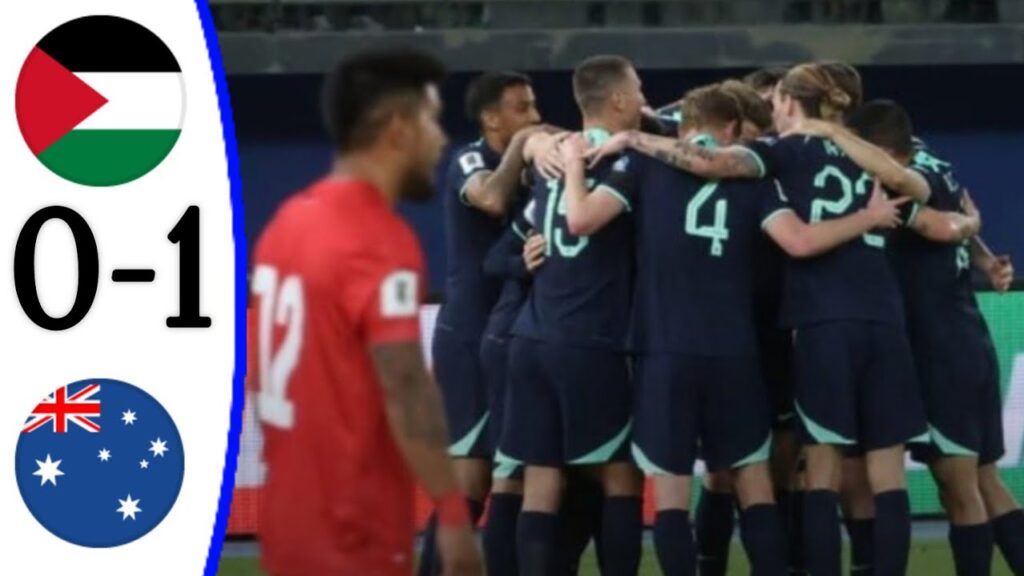 Palestine vs Australia 0-1 Harry Souttar Goal | All Goals and Extended Highlights.