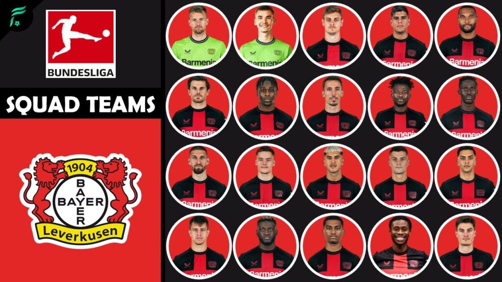 BAYER LEVERKUSEN 🔴⚫ MEN SQUAD TEAMS - Bundesliga Season 2023/2024 | FAN Football