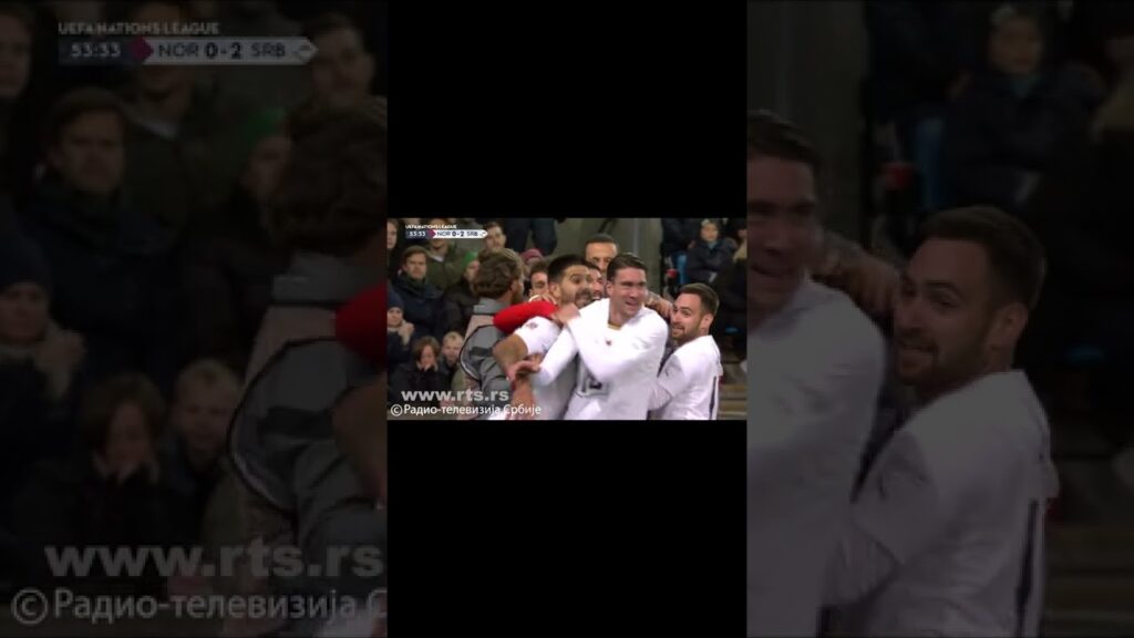 Aleksandar Aca Stojanović - drugi gol za Srbiju protiv Norveške #shorts #rtssport