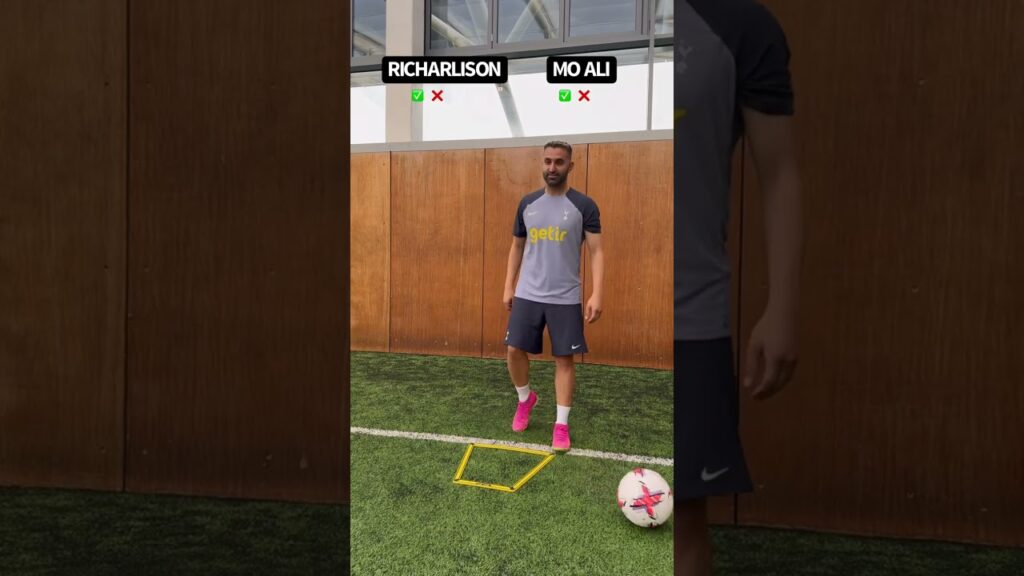 Touch test challenge 🧪 @MoAliFC vs Richarlison 🥊