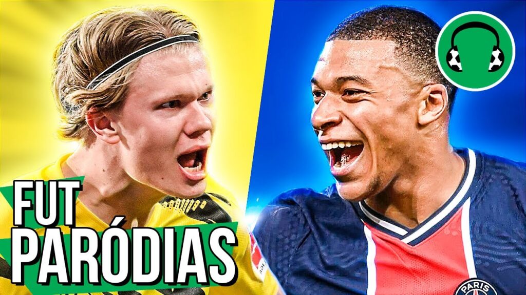 ♫ HAALAND x MBAPPÉ: o novo MESSI x CR7? | Paródia Maçã Verde - MC Hariel