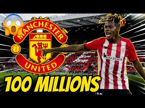 🔥TRANSFER BOMBSHELL: MANCHESTER UNITED`S AUDACIOUS BID FOR NICO WILLIAMS SPARKS FRENZY!