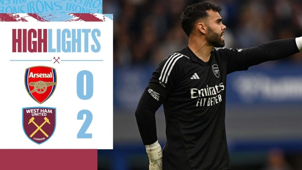 David Raya SAVE PENALTY | Arsenal vs West Ham 0-2 Extended Highlights | Premier League 2023/24
