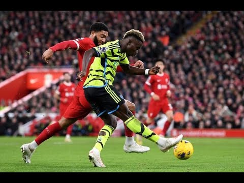 Saka skills under mikel  arteta 2023/24