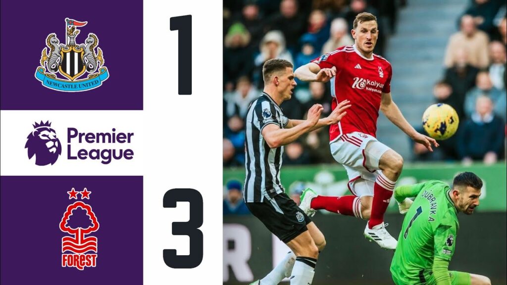 Chris Wood Hattrick vs Newcastle Today | Newcastle vs Nottingham Forest 1-3 Reactions | Elanga
