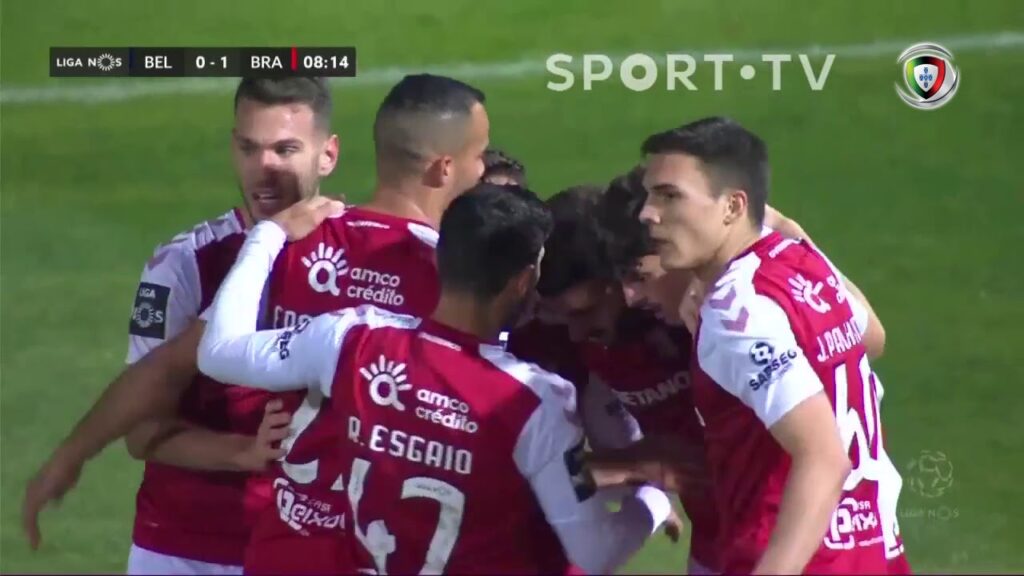 Goal | Golo Ricardo Horta: Belenenses 0-(1) SC Braga (Liga 19/20 #15)