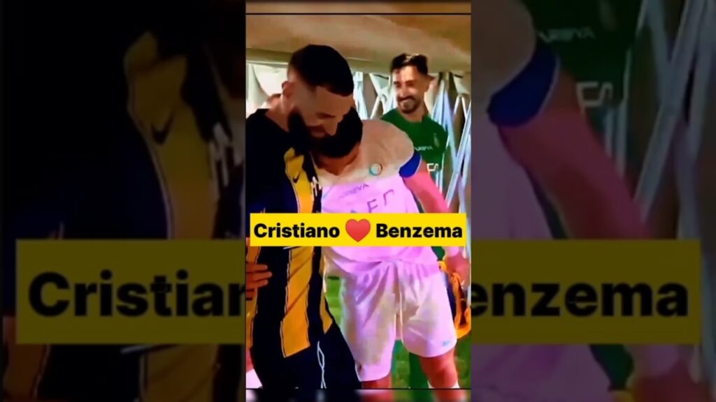 Ronaldo vs Benzema 🤝⁦♥️⁩ #shorts #ronaldo #benzema #alnassr #ittihad