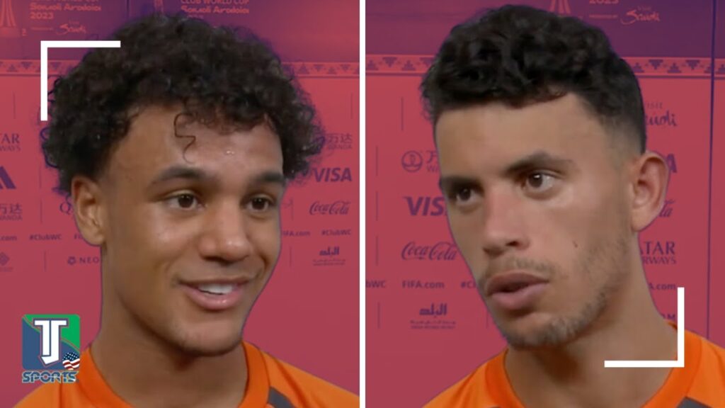 Oscar Bobb & Matheus Nunes TALK about Man City MISSING Erling Haaland in the FCWC