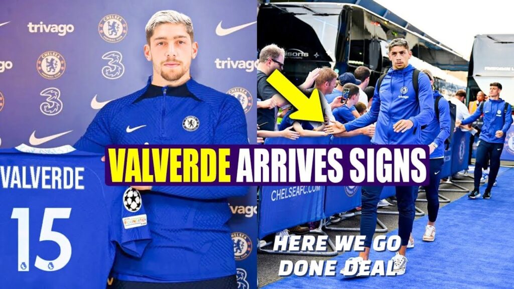 SHOCKING NEWS😱FINALLY FEDERICO VALVERDE ARRIVES STAMFORD BRIDGE💯TO SIGN HIS CONTRACT🔥TRANSFER DONE ✅