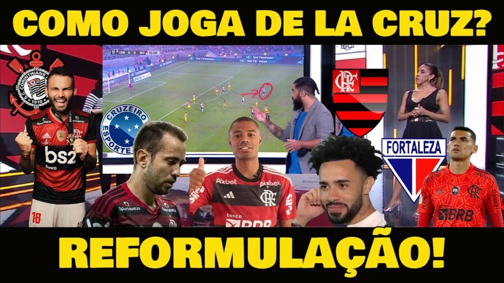 COMO JOGA DE LA CRUZ? GOLEIRO SANTOS, THIAGO MAIA E EVERTON RIBEIRO DE SAÍDA DO FLAMENGO?