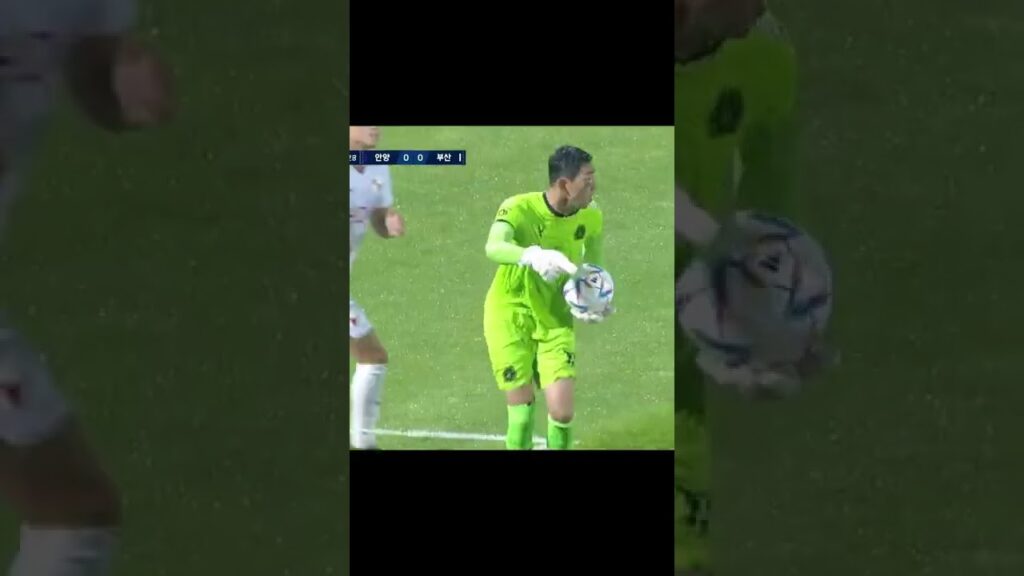 [FC안양] 7월 선방지수 1위에 빛나는 정민기의 슈퍼세이브🧤| #shorts