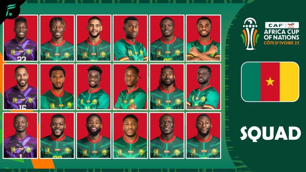 🟢🔴🟡 CAMEROON 🇨🇲 SQUAD TEAMS - CAF Africa Cup Of Nations 2023 | FAN Football | AFCON