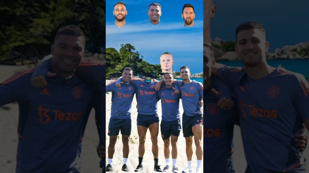 Cristiano Ronaldo & Casemiro, Antony, Diogo Dalot #youtubeshorts #shorts #cristianoronaldo