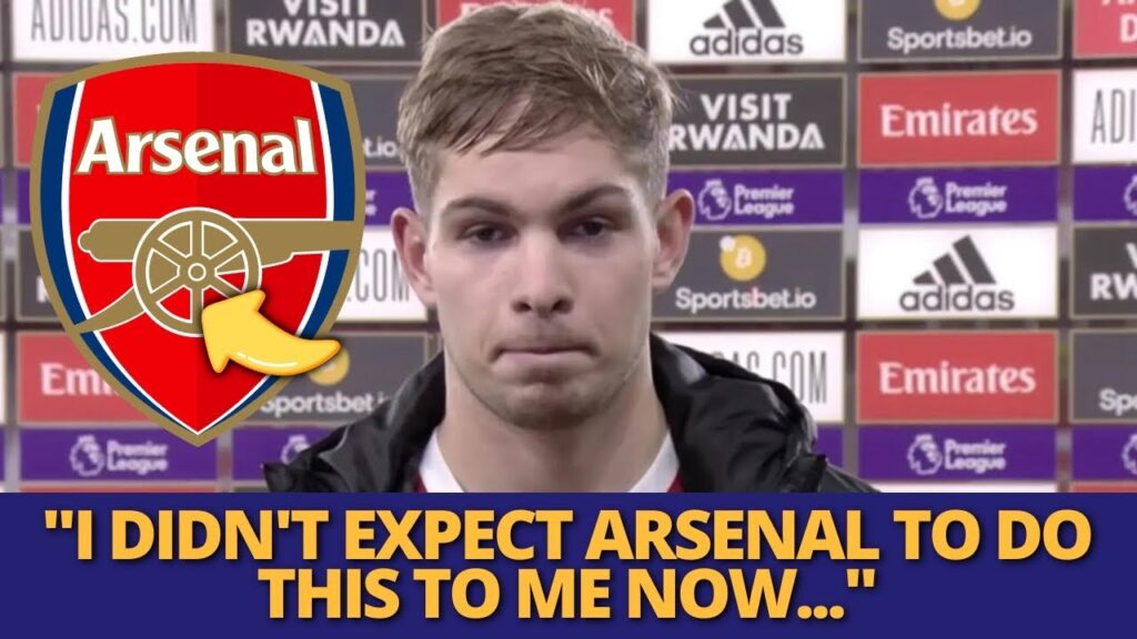 URGENT! SMITH ROWE DISAPPOINTED WITH ARSENAL AFTER NEW REVELATION! LOOK WHAT HAPPENED! ARSENAL NEWS