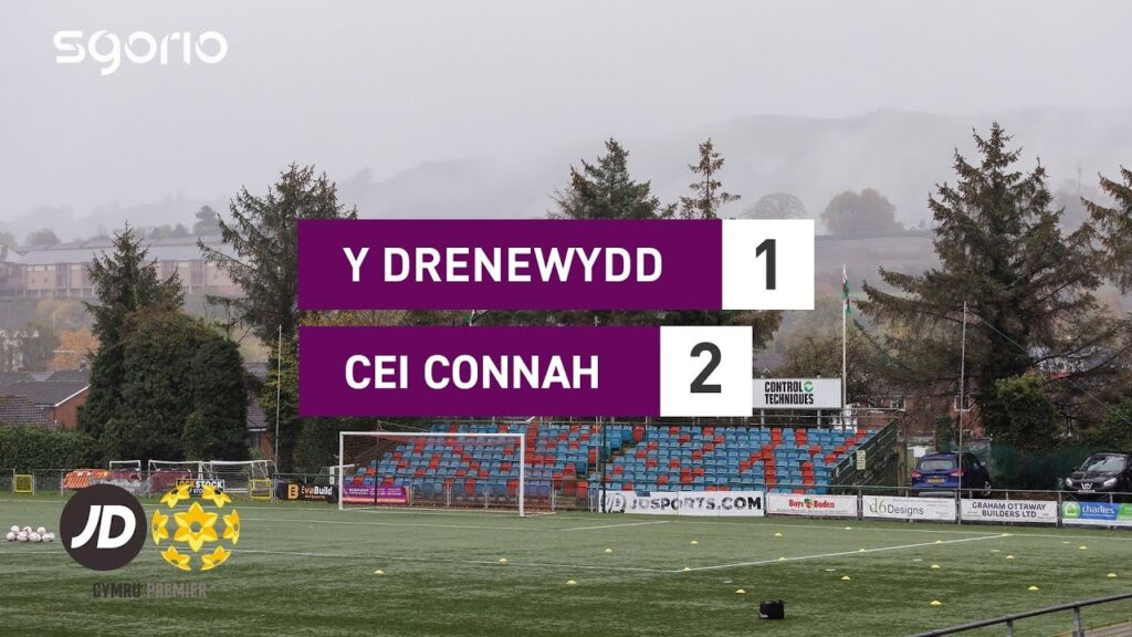 Uchafbwyntiau | Highlights: Y Drenewydd 1-2 Cei Connah | JD Cymru Premier